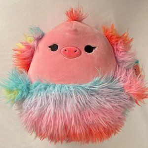 NEW "Elda" The Ostrich, Squishmallow Official Kellytoy Soft Squishy